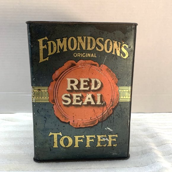 Advertising Toffee Tin for Edmondson's & Co of Liverpool England - Picture 4 of 9